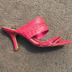 White House black market sandal heels